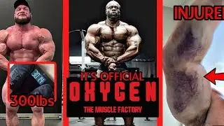 Samson Dauda Officially joined O2 Gyms Team + Hunter Labrada OVER 300lbs + Flex Lewis Badly Injured