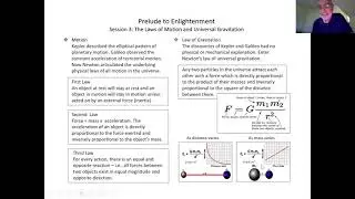 Prelude to Enlightenment : 17th Century European Thought (Session #3)