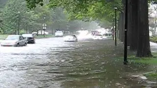 8/14/11 - Rochester, NY Flooding on University Avenue