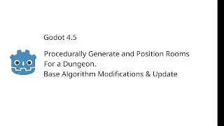 Procedurally Generate Room Positions and Sizes.  Modifying an Algorithm to fit my Usecase
