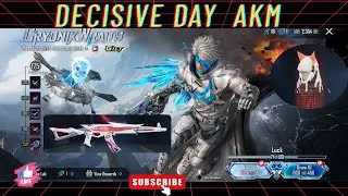 😱 NEW Decisive Day AKM MAXED OUT | Lucky/Unlucky Crate Opening | BGMI 2025 (Best overall)