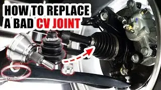 How to Replace an Outer CV Joint - Step by Step Guide | Tom's Garage