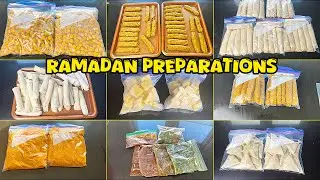 Pre Ramadan Food Preparation in America 🇺🇸Make and Freeze/ Store Chicken Kabab, Chicken Marinades, 