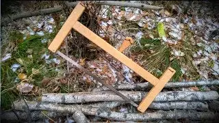 Лучковая пила. Складная походная!
