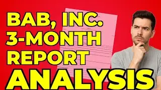My Key Concern from BAB Inc.'s Latest Quarterly Filing