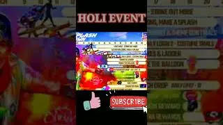 #shorts #holievent #freefire | free fire holi event New holi event Free fire| How to claim FF eent||
