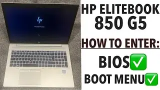 HP Elitebook 850 G5 &mdash; как войти в настройки BIOS (UEFI) и меню загрузки
