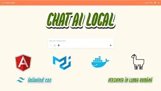 Aplicație de chat Ollama locală &ndash; Demo cu Angular + Docker + Tailwind