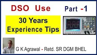 How to use DSO | Coupling, Time vs XY plot, Isolation problem | Part-1