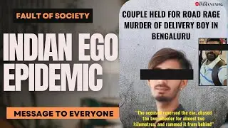 Delivery Boy road rage Over Scratch -Indian Mentality Exposed. #acharyaprashant #banglore #roadrage 