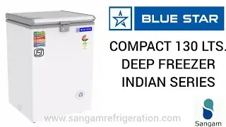 Compact Convertible Deep Freezer,Blue Star,130 lts.,Cf3-130, Indian Deep Freezer, CF3-130NEYW