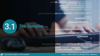 The Synchronization API: Chapter 3, Lesson 1 – The Samples