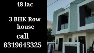 3 Bhk Row house in Indore || Row house in Indore || Indore Bypass road