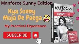 Manforce Sunny Edition Condoms | Ribbed, Dotted & Anatomically Shaped Condoms | Unboxing | Review