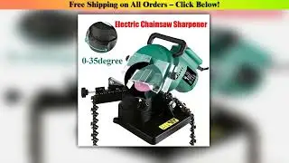 Electric Chain Saw Sharpener 220W Chain Grinder 100mm Machine for Grinding Chains Portable