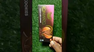 Romanzo choco lava cookies | chocolate biscuit | #chocolate #biscuit #candy #trending #shorts