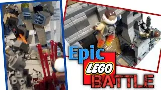 Divide, a Epic Lego MOC! Lego steam punk and sci fi battle! #shorts
