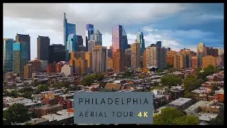 PHILLY SKYLINE - 4K Drone Aerial Tour | Stunning Skyline Views & Cityscapes (prod. BAYDEN)
