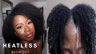 HOW TO STRETCH NATURAL HAIR WITHOUT HEAT | AFRICAN THREADING METHOD