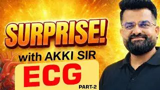 ECG detail explanation by akki sir FOR NORCET RRB ALL NURSING EXAM- LIVE FROM OFFLINE CLASS PART-2