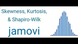 Normality testing of data in Jamovi