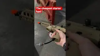 Budget hpa for riffle! #airsoft #ssairsoft #hpa #letsgetit #shorts