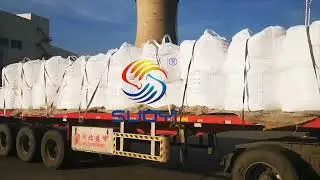 50 tons of #strontium #carbonate  #SrCO3 have been delivered.🎉🎉