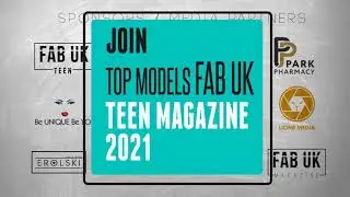 TOP MODELS FABUK TEEN MAGAZINE 2021