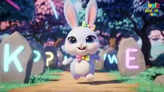 ABC Hop with Bunny Bop 🐰  Learn the Alphabet A Z  Fun 3D Song for Kids