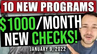 (UP TO $1000/MONTH CHECKS! NEW UBI STIMULUS) STIMULUS CHECK UPDATE 01/09/2022
