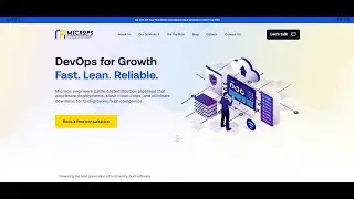 Mazpin Website Showcase: UX/UI for DevOps & Cloud Innovation