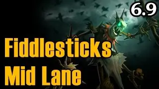 Fiddlesticks Mid Lane MIDDLESTICKS - Full Gameplay Commentary | League of Legends