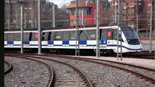 Metro de Madrid: Zona de ATP entre las estaciones de Méndez Álvaro y Sainz de Baranda 