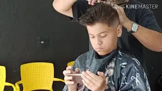 como fazer um corte degradê na gilete passo a passo