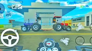 Swaraj vs New Holland and gaming video subscribe and subscribe 