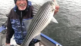 Fishfinder Shots, Stripers & White Perch, Lake Murray.