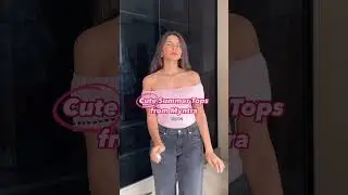 Summer Tops Haul from MYNTRA!