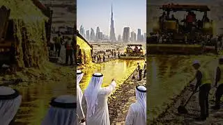Dubai is going to make Gold Road #dubairoad #goldroad