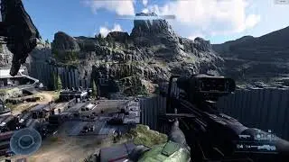 Portable Scorpion cannon in HALO INFINITE