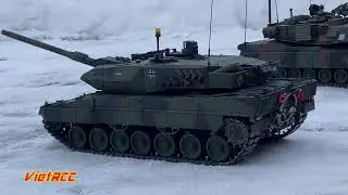 Leopard 2A6 with Extreme Cold Weather in Canada