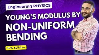 Young's Modulus By Non Uniform Bending | Cantilever Beam | Physics | Btech | BSc | JEE