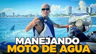 PRIMERA VEZ MANEJANDO MOTO DE AGUA 🇺🇾 