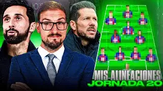 MIS ALINEACIONES PROBABLES Y PRON&Oacute;STICOS PARA LA JORNADA 20 CON TODA LA &Uacute;LTIMA HORA | Carrasco