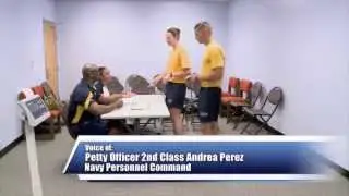 Navy Physical Readiness Officials Release Body Composition Assessment Demonstration Video