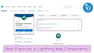 Best Practices in Lightning Web Components | Salesforce Trailhead Module