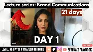 Day 1 of 21: Your North Star. Lecture series on brand comms