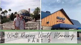 Walt Disney World Planning Vlog 🏰  | Universal Studios Accommodation 🌎  | Offsite Dining Options 🥞