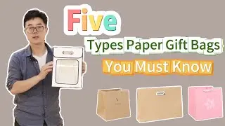 Custom Paper Bags: Five Types of Gift Bags You Must Know#custombag #giftbags #jialanpackage