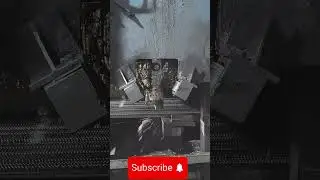 Cold Shear Cutting Process in Rolling Mill | Real Steel Bar Operation #rolling #viral  #shorts