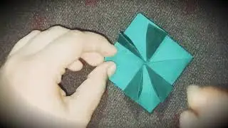 Origami Paper Frog craft for school kids 